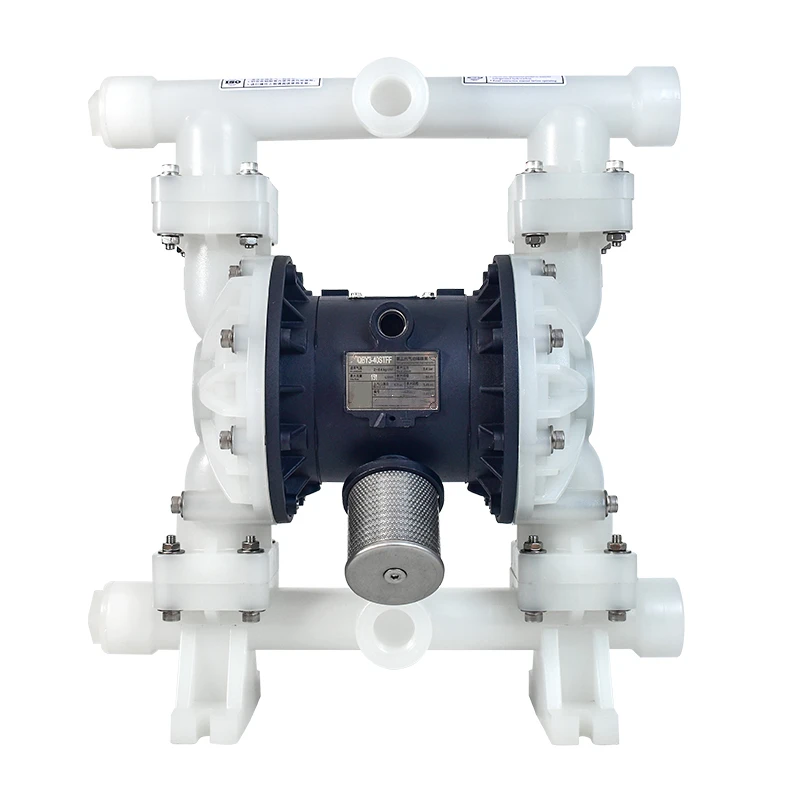 Plastic Pneumatic Double Diaphragm Pump chemical Pneumatic Double Diaphragm Pump Air Operated Diaphragm Pump