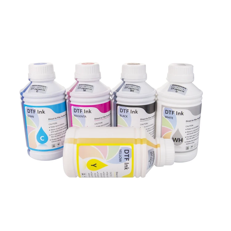 Лидер продаж DTF Tinta Encre пигментные чернила Dft для принтера Epson XP600 L1800 L1300 L805 L800 100 мл/500 мл/1000 мл Упаковка