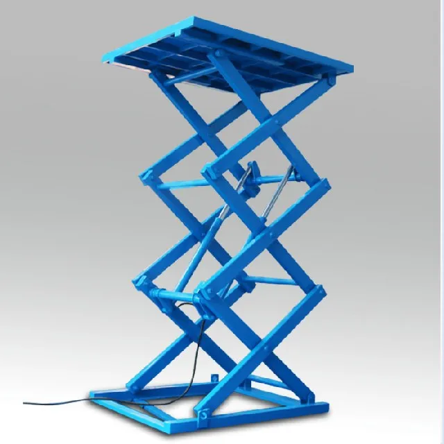 2m 3m 4m 5m 6m Lifting Height Hydraulic In-ground Stationary Scissor Lift