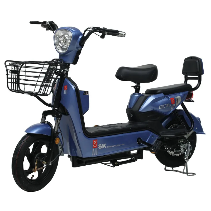 Popular Adults Electric Scooter Evelo Electrique Ebike Electric Moped City Chinese Motor Scooters 350W 20AH Electric Bicycle