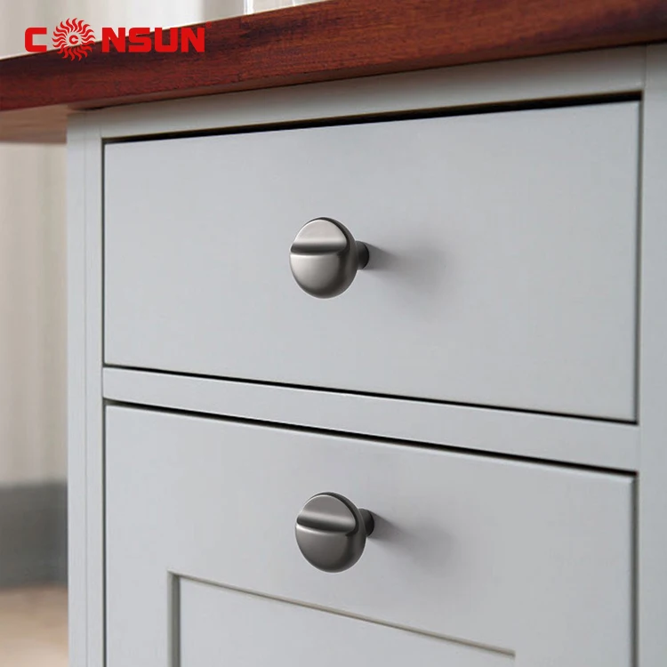 Consun Zinc Alloy Gold Metal Handle Furniture Cabinet Hardware Drawer Door Knobs Pulls Handles