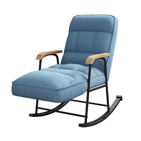 Leisure Small lounge lazy sofa single backrest bedroom small balcony modern lounge home living room furniture chair for balcony