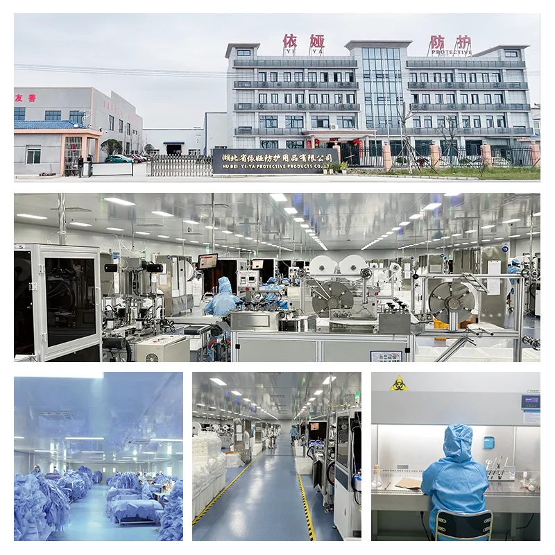 Safety Protective PPE SMS PP Type 5 6 Polypropylene  PPE coverall suite full body protection work wear chemical coverall