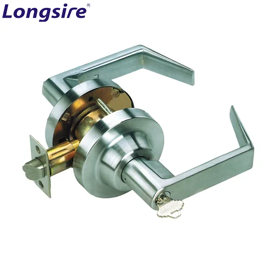 USA Canada market ANSI GRADE 1 cylindrical leverset door lock entrance entry door