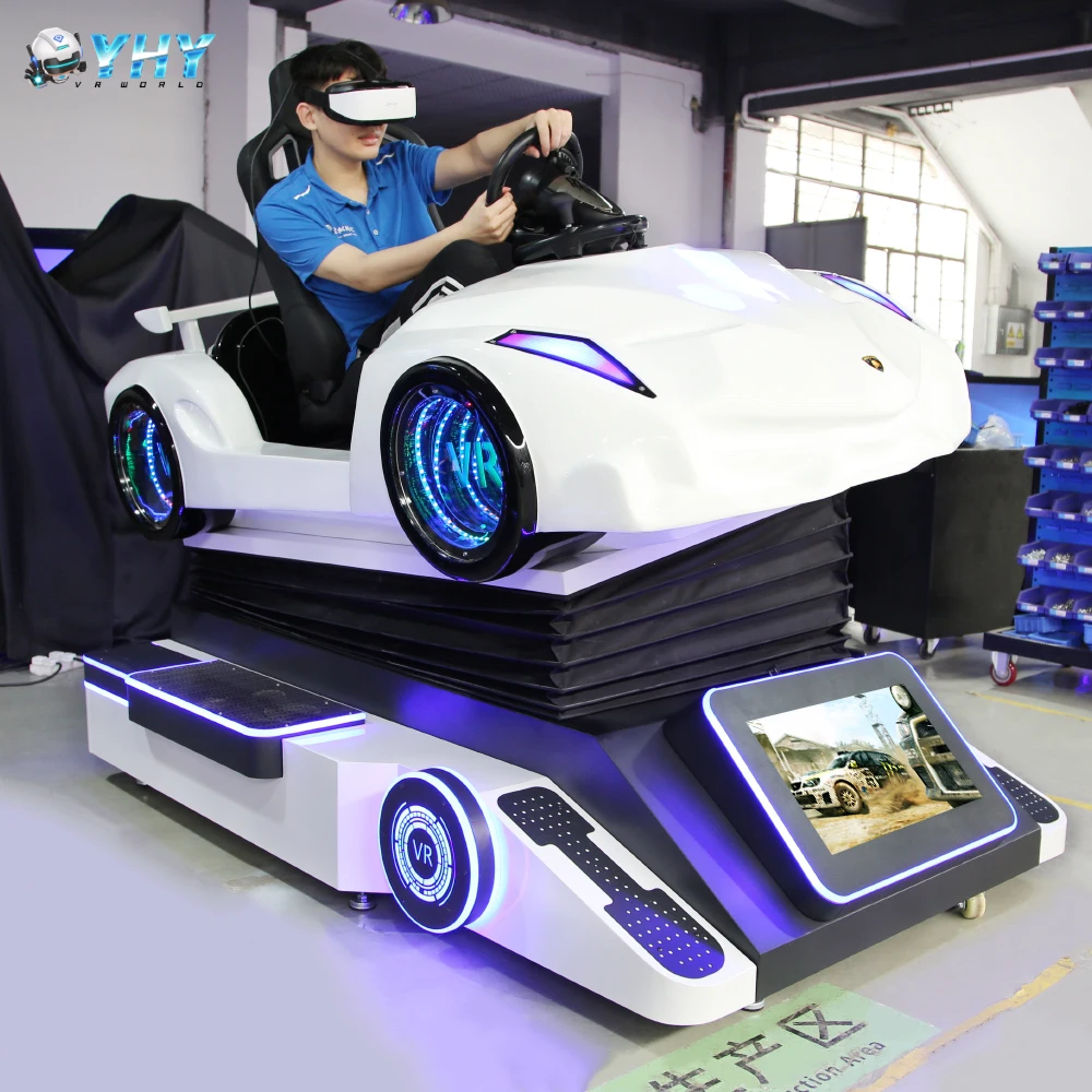 Другие развлекательные товары VR Park 9D игровой автомат F1 гоночный 3D симулятор вождения автомобиля