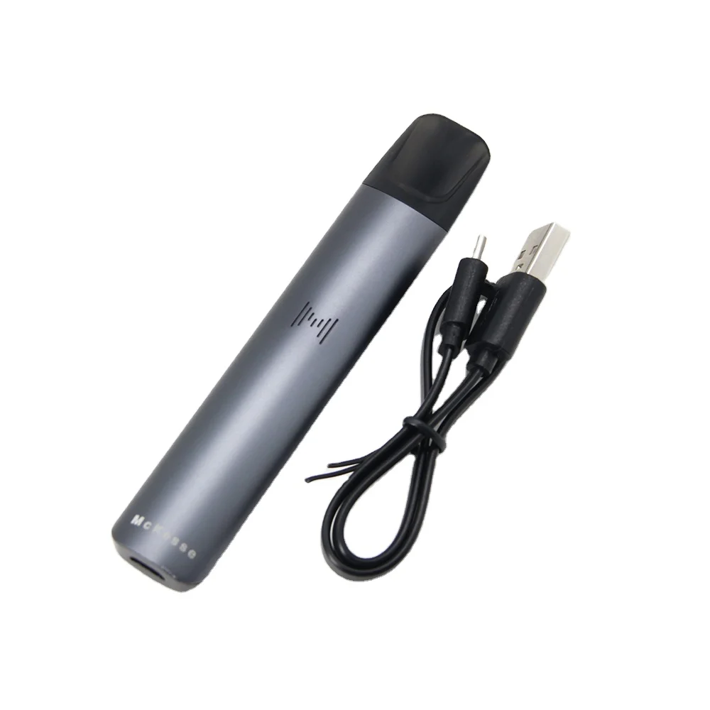 Wholesale vaper 450puffs black ecig pod vape ceramic coil pen hookah 350mAh PCTG electric vape