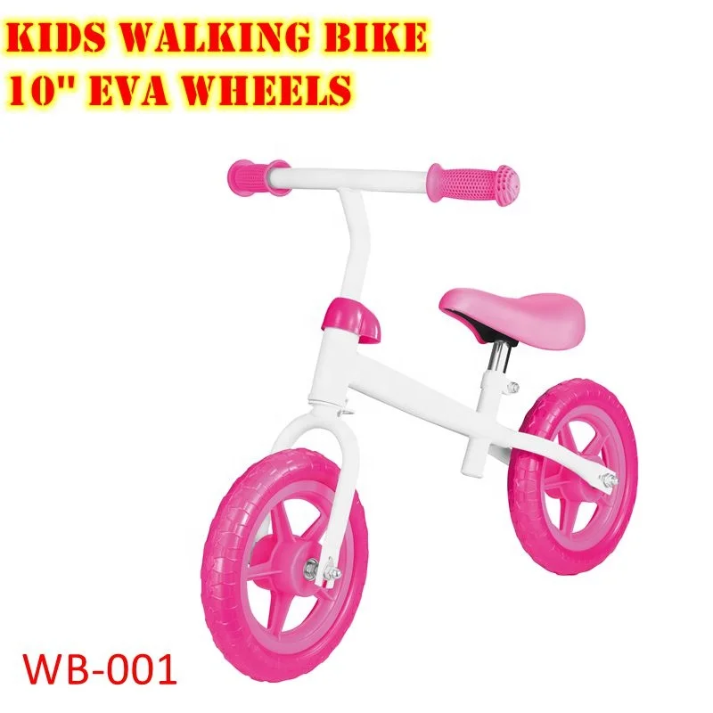 Fashion Fork Kinder Push Nylon 12 Inch Balance Bicycle Pink Color Children Scooter Kids Balance Bike