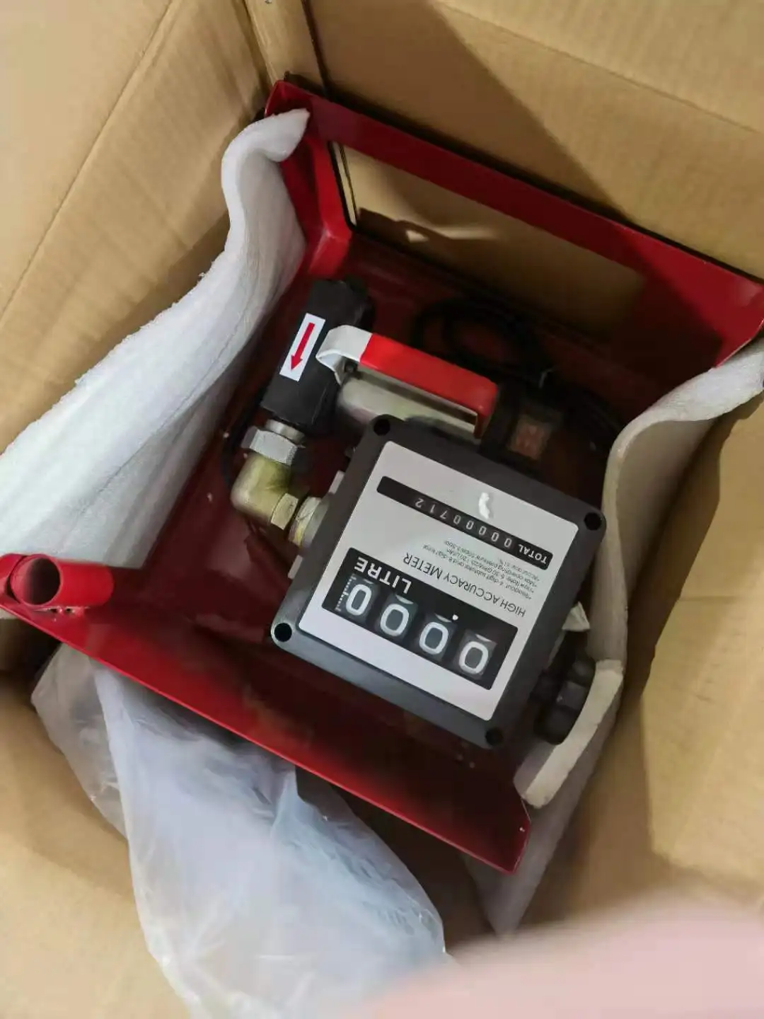 12 В электрический дизельный Топливный насос с ручным или автоматическим соплом 110 В/220 дозатор насоса расходомером