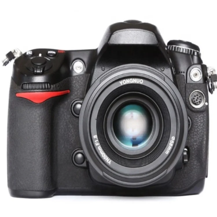 Объектив YONGNUO YN50 мм F1.8 MF YN 50 f/1 8 AF объектив апертура Автофокус для камер NIKON D5300 D5200 D750 D500