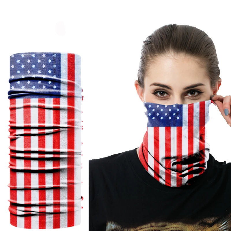 Custom logo design multificational outdoor ski funny seamless headwear bandana