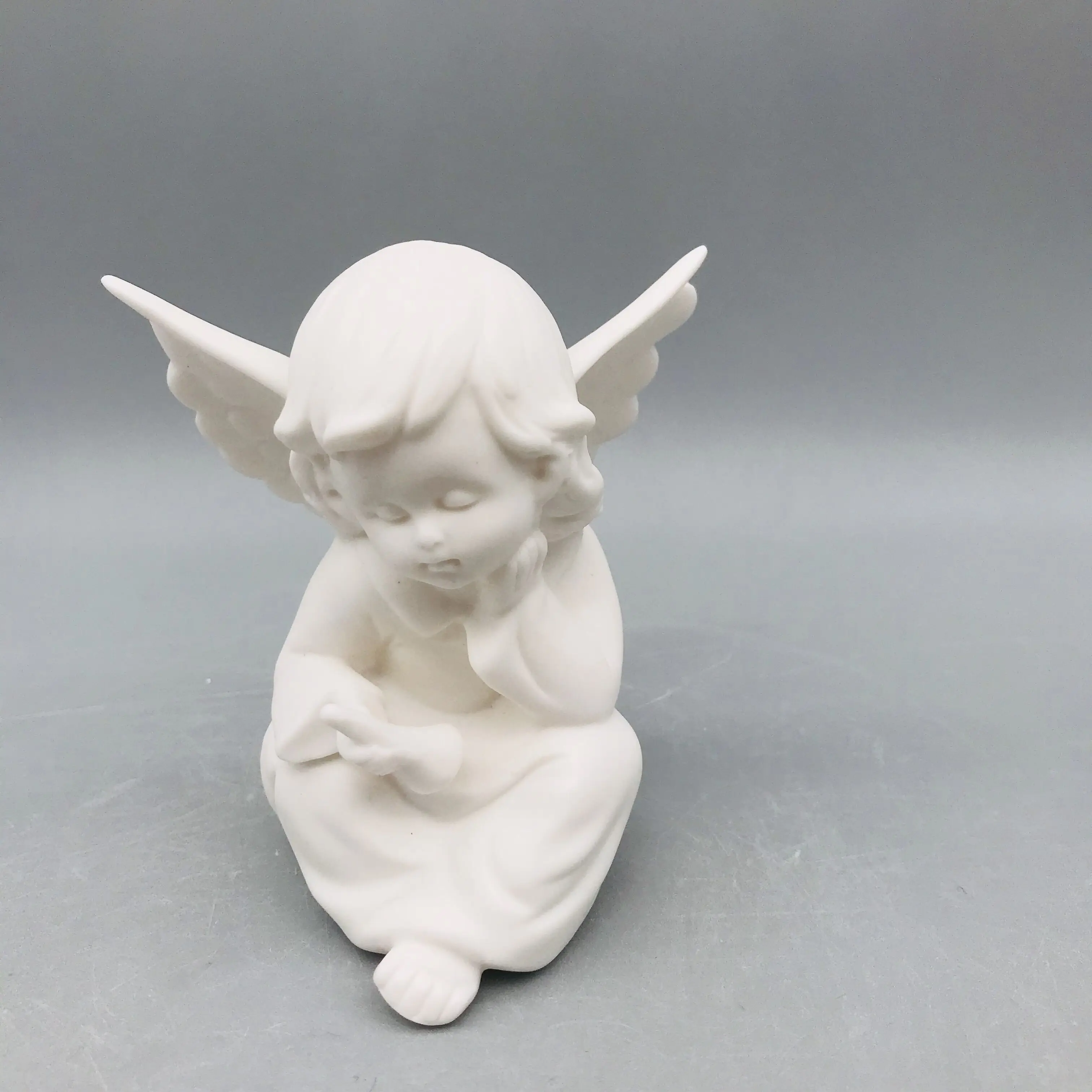 Customized porcelain feather angel wings home light