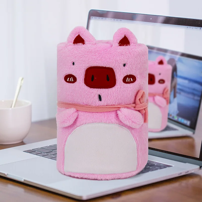 Cartoon Kids Roll Throw 3D Plush Flannel Blanket Baby 100% Fleece Polyester Blanket