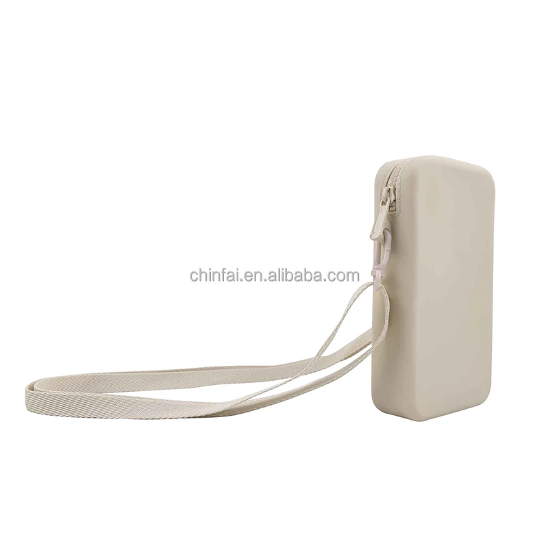 Chinfai New Girls Kids Small Crossbody bags Lady Cell Phone Bag Fashion silicone wallet for Women Purse Mobile Phone sling bags
