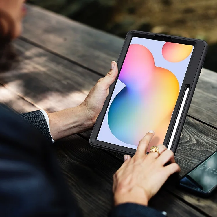 Galaxy S6 lite Tablet Cases 10. 4 inch Protective Tablet Case Cover for Samsung Tab S6 Lite with Multiple Viewing Angles