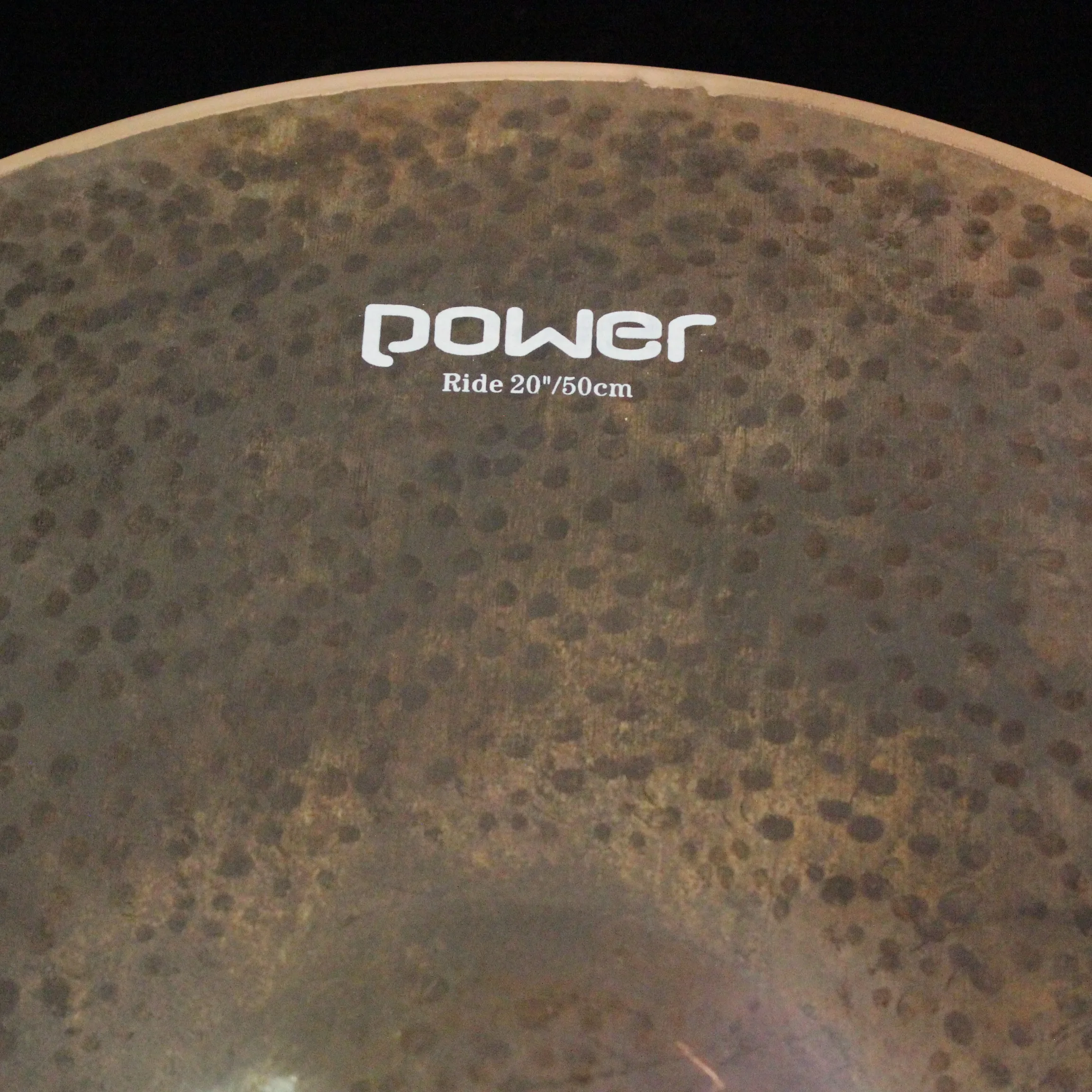 Handmade B20 Power Series 20 inches ride cymbals for percussion instruments