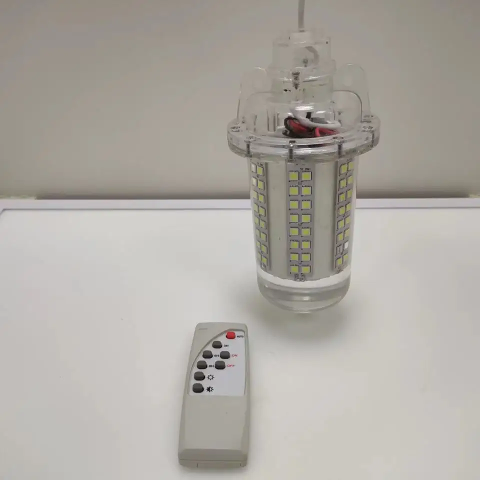 Factory Sales High Brightness Deep Sea Underwater Flash LED Fishing Diving Lamp Lights  Fish Squid Bait Lure Light Flash Lamp