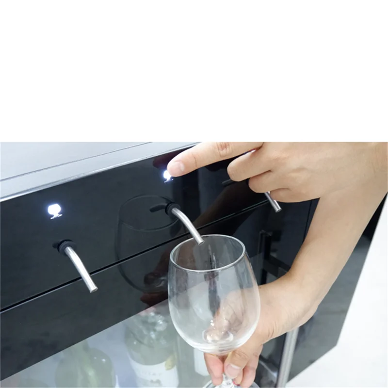 Good Qulilty Compressor Refrigerator 4 Bottles Wine Dispenser With Adjustable Reducing Valve