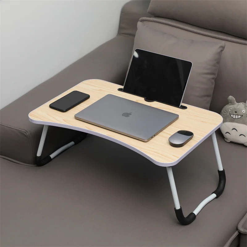Складной маленький стол для кровати, стол для ноутбука, компьютерный стол для ленивого студенческого общежития, Детский многофункциональный обучающий стол