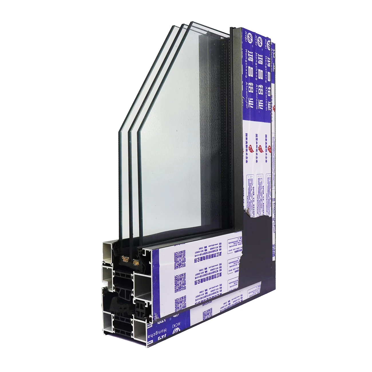 HCKJ Best Price Aluminium Window Frame Aluminium Window Profile