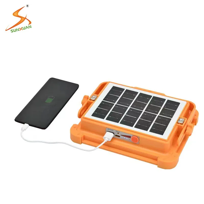 Rechargeable USB Portable Camping Light LED Flood Light Power Bank emergency 200w portable camping led solar flashlight