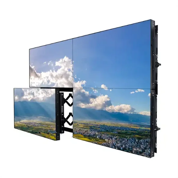46 inch narrow border 2x2 controller TV 55 inch high-definition screen advertising price digital sign 3x3 Lcd video wall