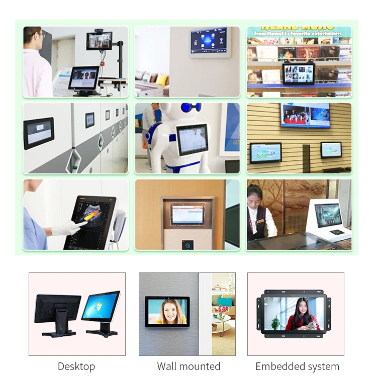 21,5 Дюймов все в одном ПК сенсорной панели панель ПК hmi с usb-портами
