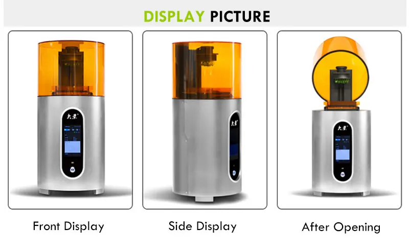 Dazzle D100 96*54*150mm Automatic Huge Professional Large Industrial Resin SLA 3D Printer Digital printer