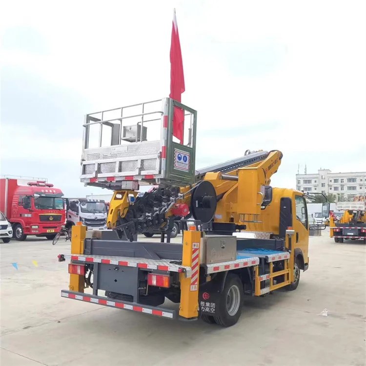 Special offer ISUZU 33M Aerial Work Vehicle Aerial platform vehicle overhead working truck bucket truck hydraulic aerial cage