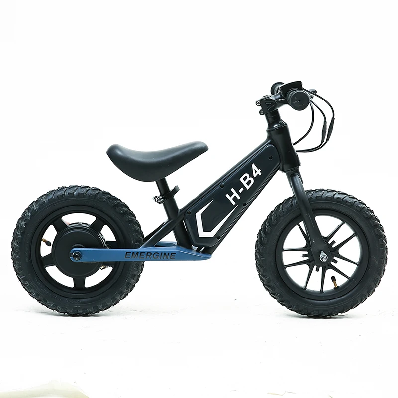 Kids Balance Bike 12 Inch Scooter Bike 150w24v Lithium Battery Mini Electric Electric Dirt Bike for Kids