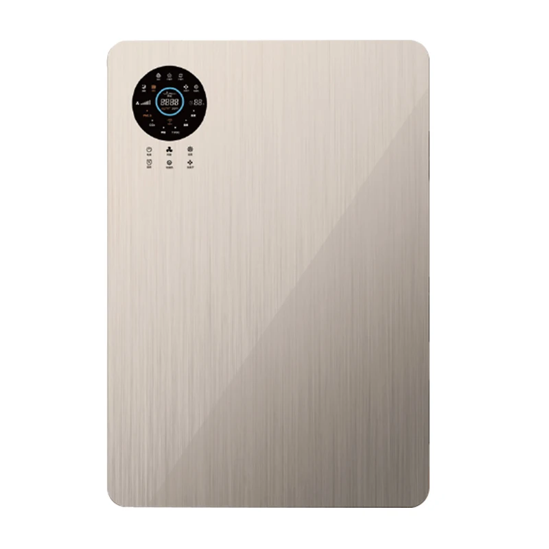 Energy Saving Low Noise Ductless Home Micro Positive Ventilation System with H13 Filters