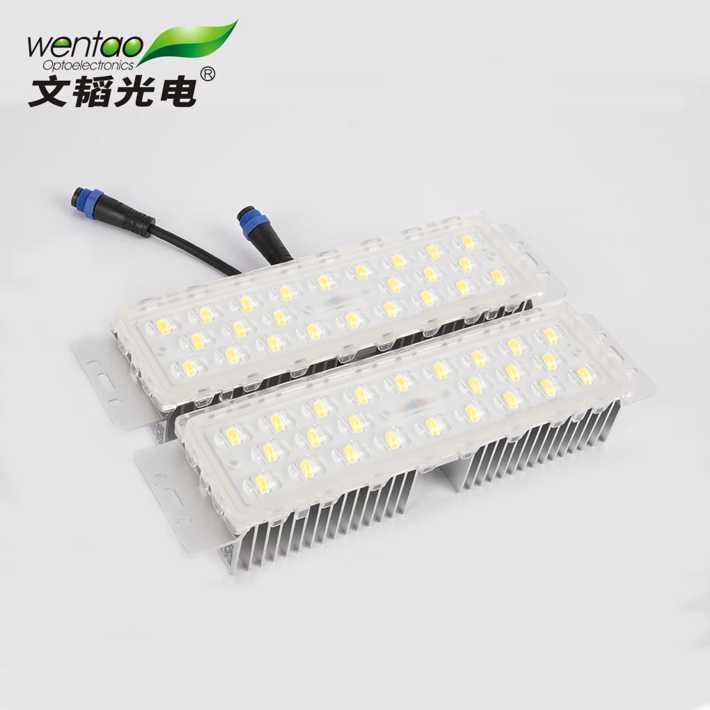 80W 100W Aluminum Heat Sink LED Street Light Module High Luminous 170-180lm/W Full Power Outdoor Lighting