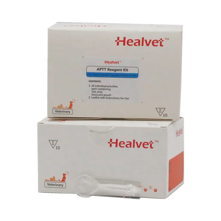 Veterinary Medical Pet Lab Test Kit Animal Coagulator Blood Clotting Time Veterinary APTT Strips