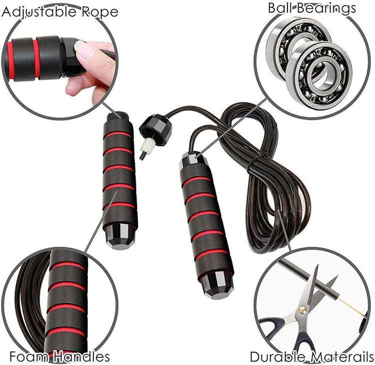 Lose weight flexible steel wire rope cheap Skipping jump ropes