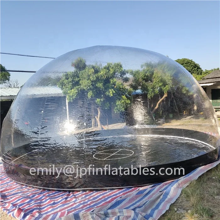 2021 factory price clear bubble dome Inflatable outdoor camping tent bubble beach hotel tent