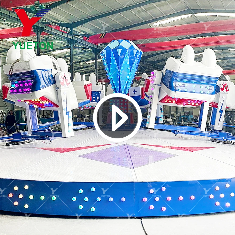 Amusement Park Thrill Rides Attraction Break Dance Carnival Rides Crazy Break Dance Ride For Sale