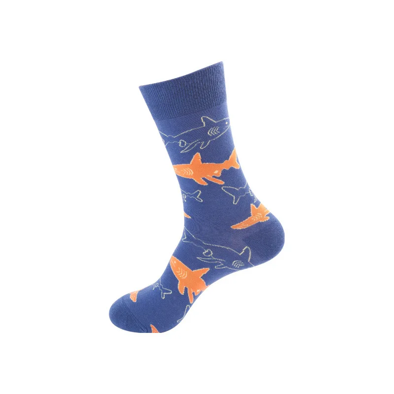 Fun Socks for Men Novelty Crazy Crew Dress Fashion Cool Cute Food Graphic Animal Socks