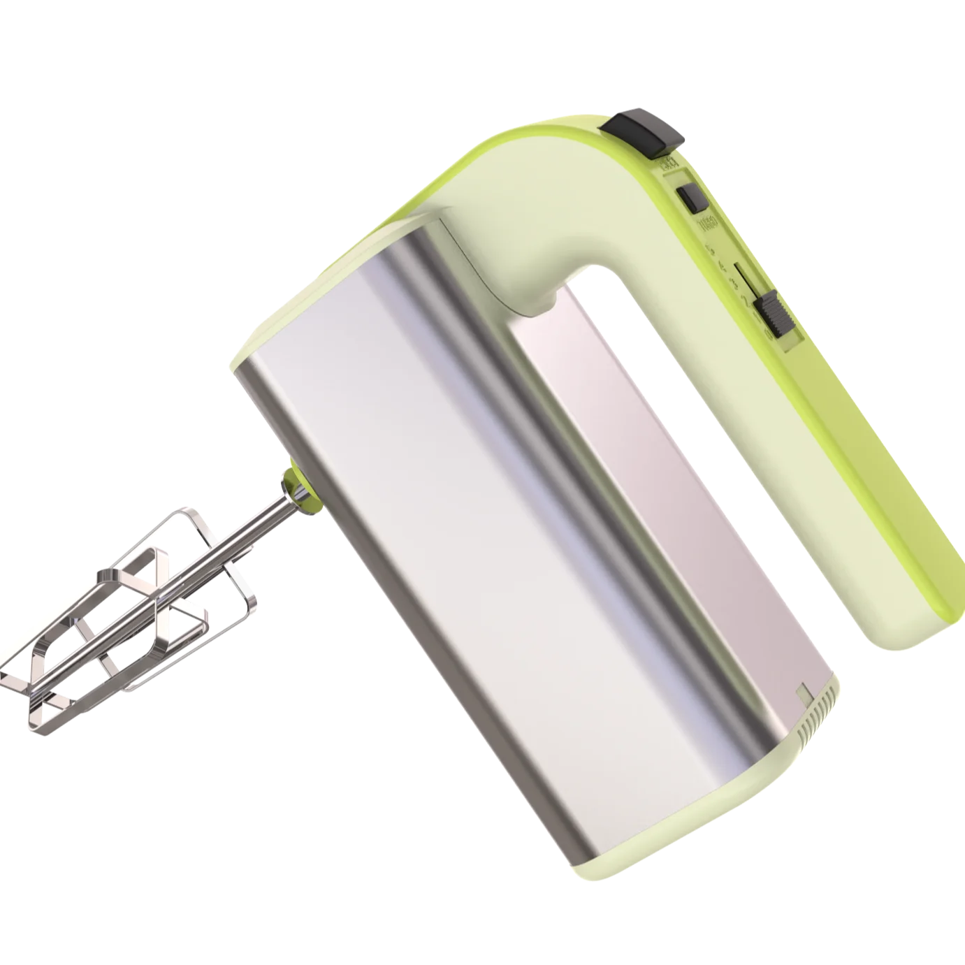 Hot Sale Pure Copper Motor Shadow Green 300W Powerful Durable 5 Speed Electric Egg Beater Hand Mixer