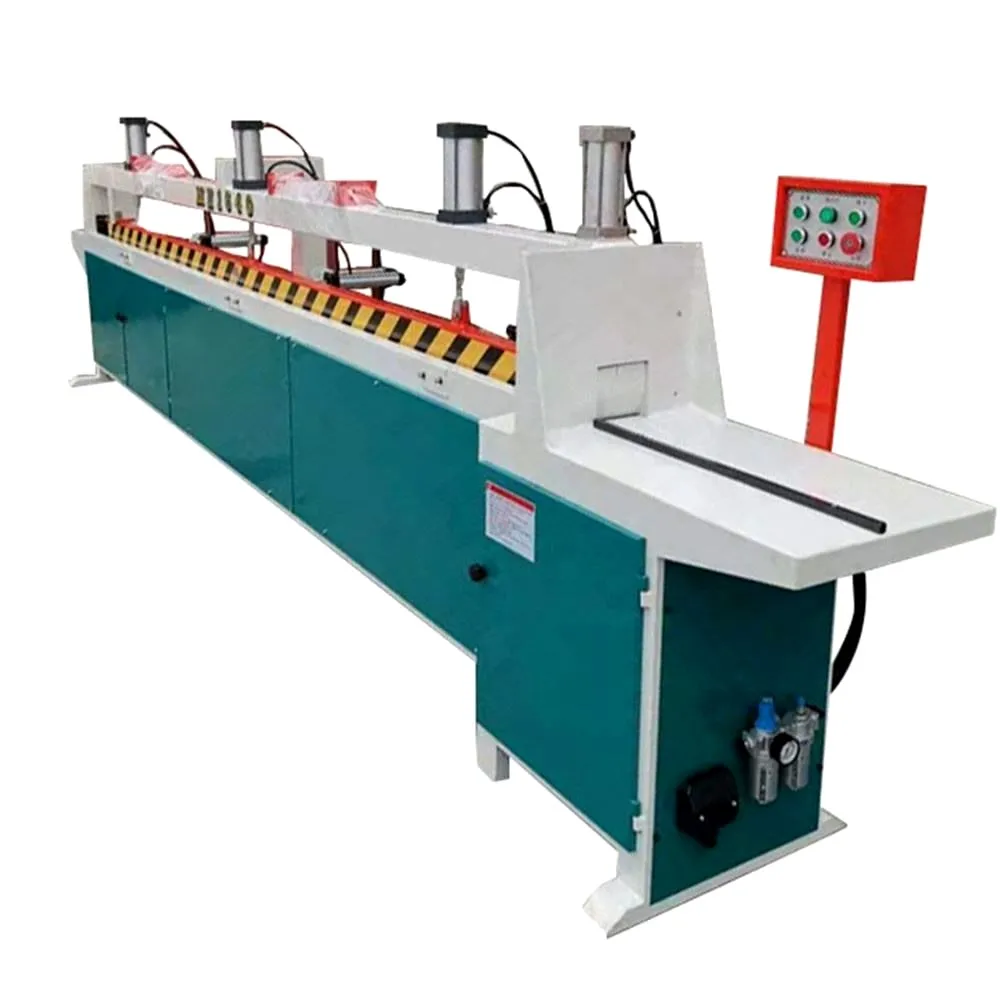 4000mm Semi - automatic Wood Timber Block Finger Joint Press Woodworking Assembly Line Comb Tooth Jointing Machine