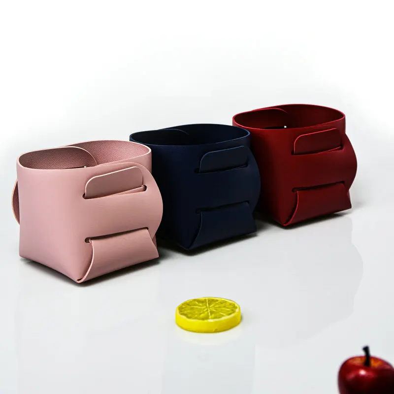 New Fantasy Storage Box Leather Travel Vanity Case  Portable Organizer Light Up Pu Leather Storage Box Travel Makeup Bag Case