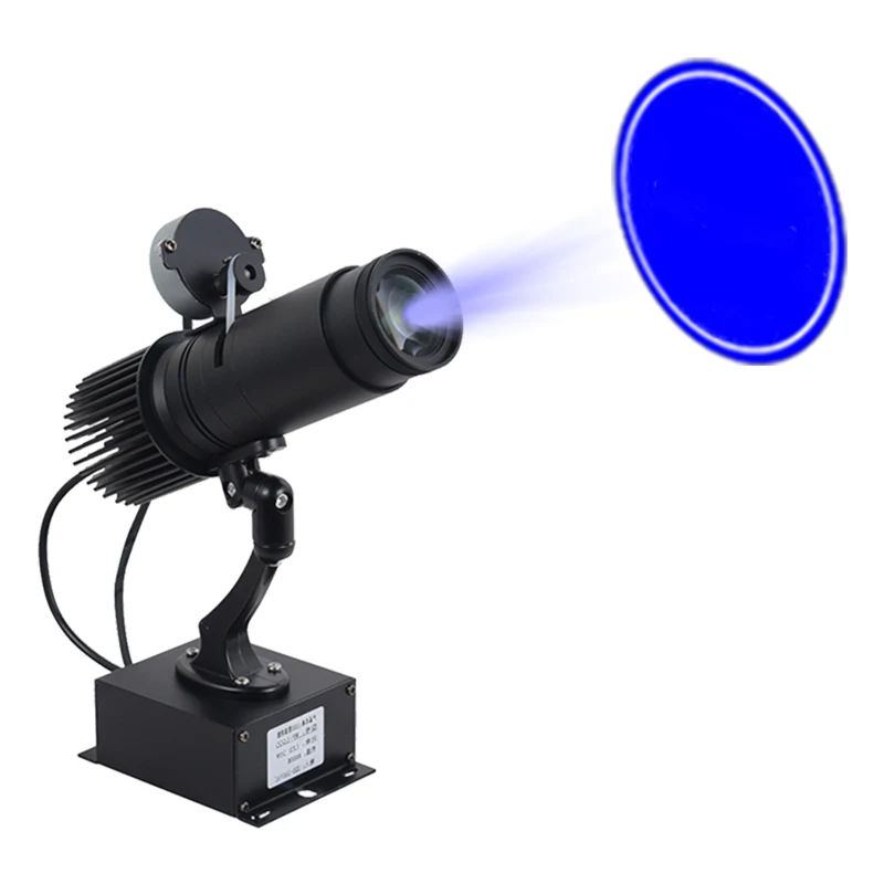 30w gobo ceiling projector led gobo projector lighting projection image door number on floor