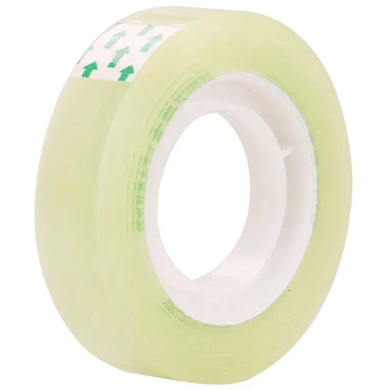Normal Wide Size 60mm x 40y x 50um 1 roll 37.6m Transparent Tape Office Tape Sealing Small Adhesive Tape