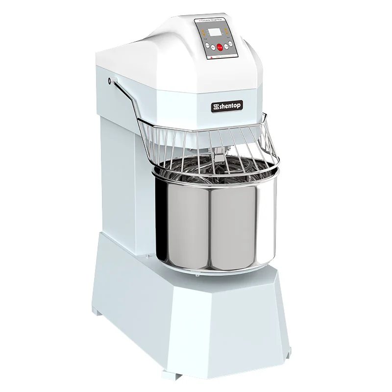 Двухскоростной миксер для теста лапши промышленный смеситель на спирали хлеба коммерческий от 16 кг до 50