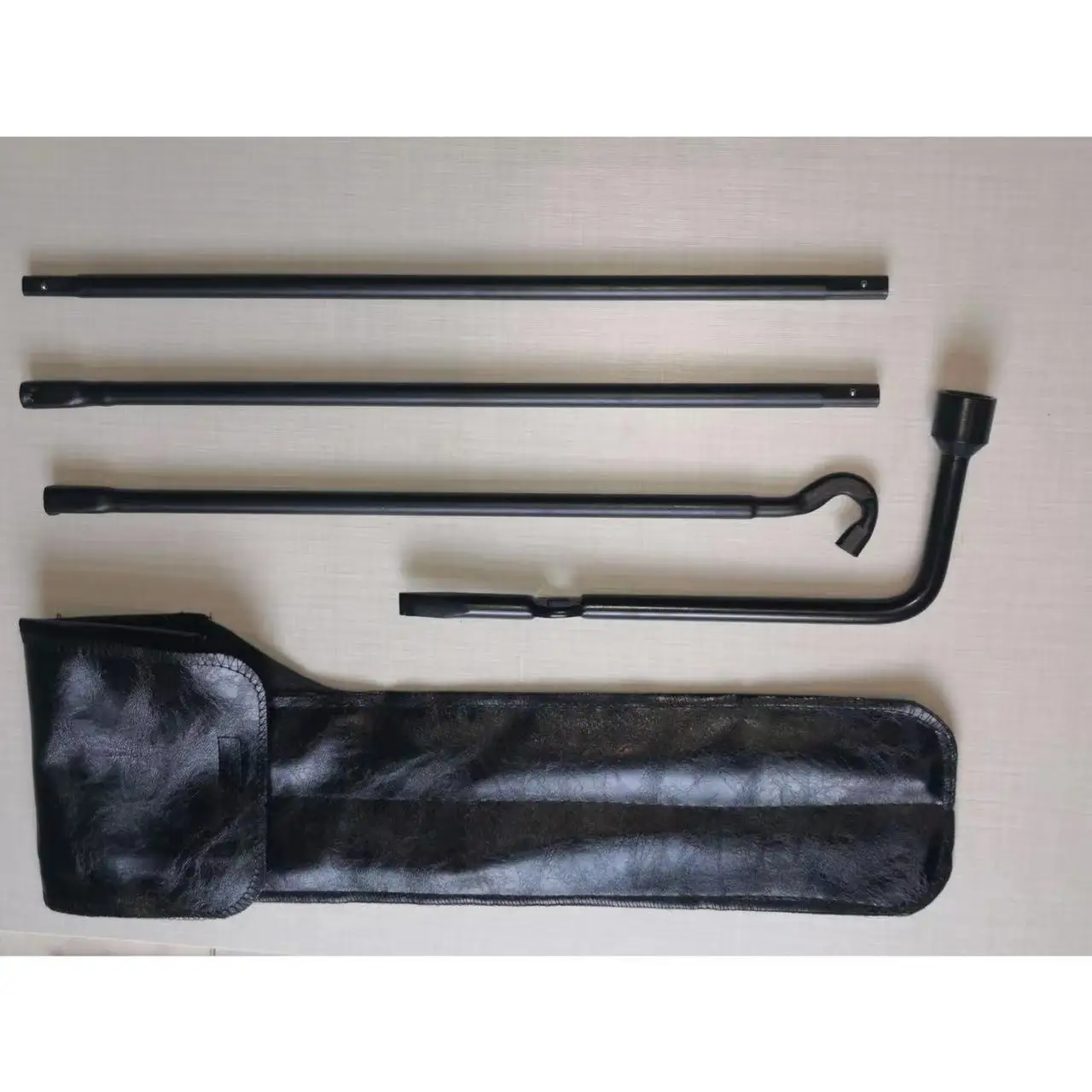 Fit For Chevy Silverado GMC Sierra Lug Wrench Spare Tire Tool Kit Replacement Case