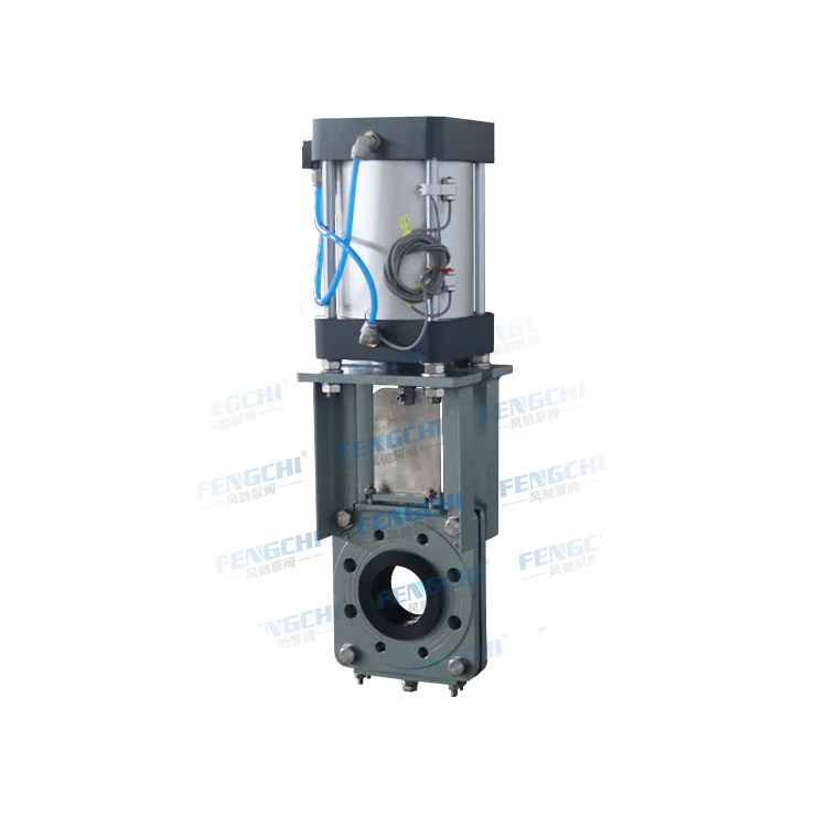 
Pneumatic slurry gate valve flanged gate valve 