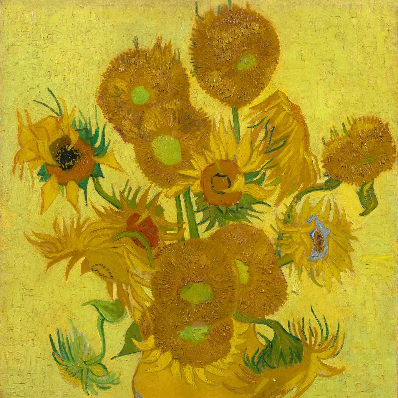 Van Gogh Sunflower Diamond Painting Kits 5d Abstract Floral Diamond Embroidery Art