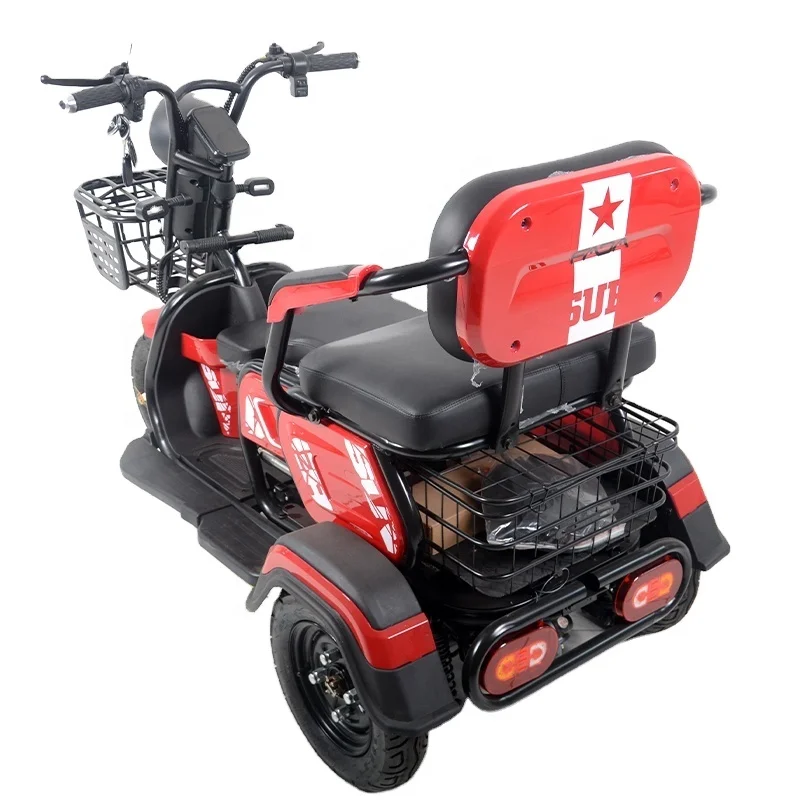 3 Wheel Electric Tricycle Motorcycle Choose One Tricycle Passenger With Cabin