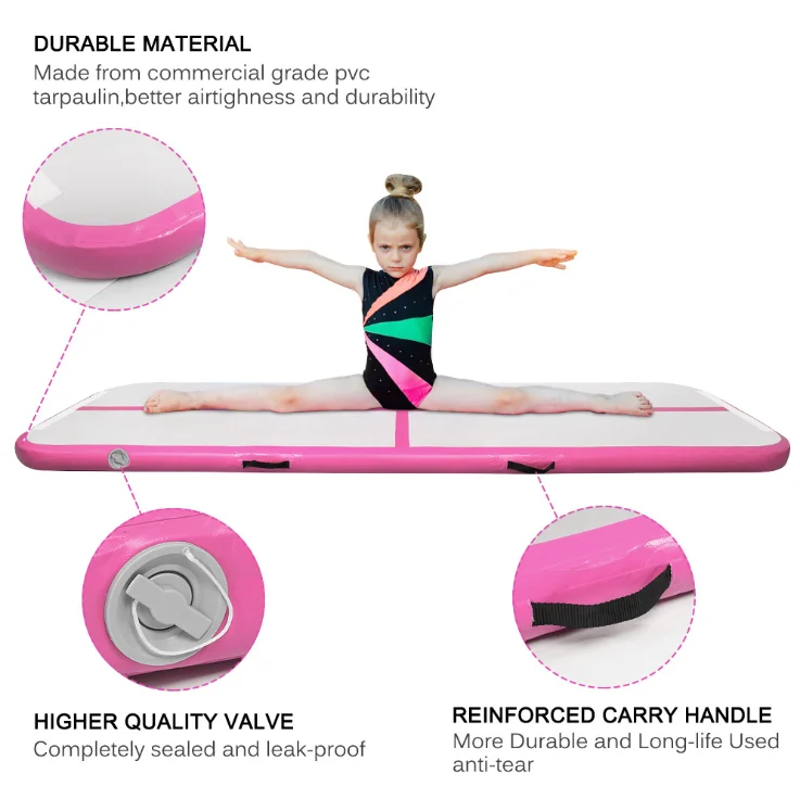 
Hot Sale inflatable air track mat for gymnastics 