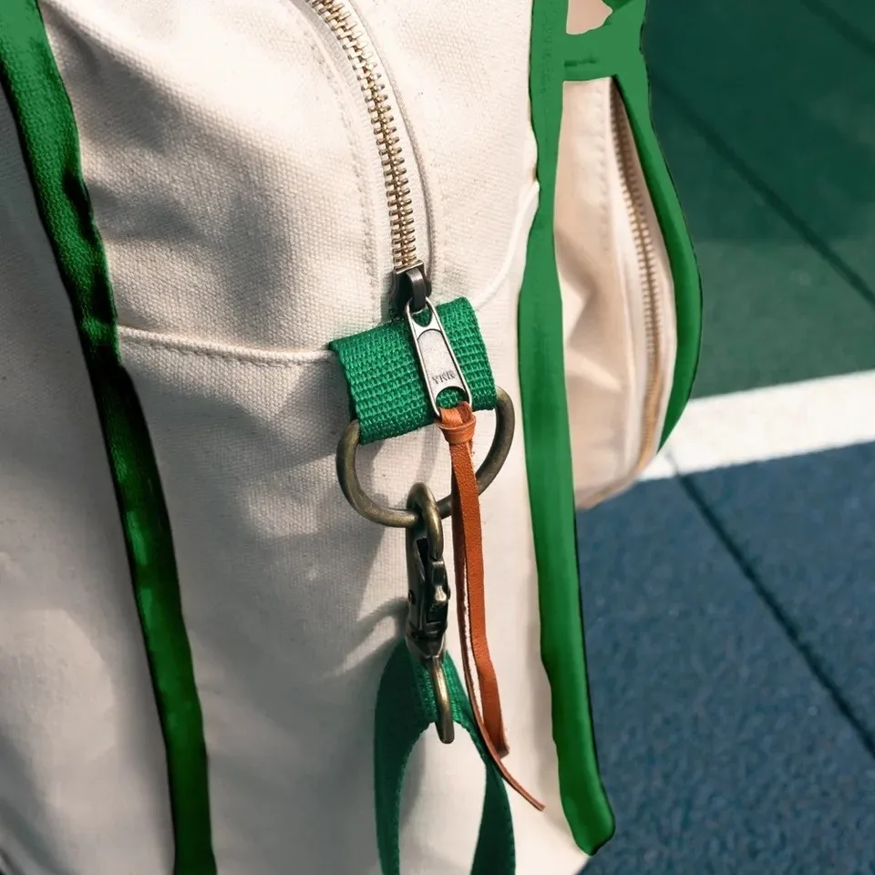 Women Premium Pickleba Bag Men Tennis Tote Bag Reversible Pickleball Paddle Kit Cotton Canvas Tennis Rackets Bags