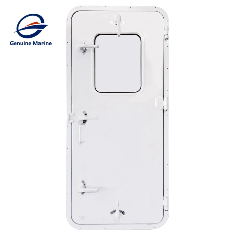 Genuine Marine Customized Marine Hardware Boat Part Accessories Fitting Watertight Hatch Aluminum Boat Door Cover