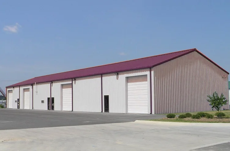 Modern Design Industrial Style Steel Warehouse Building And Office Application